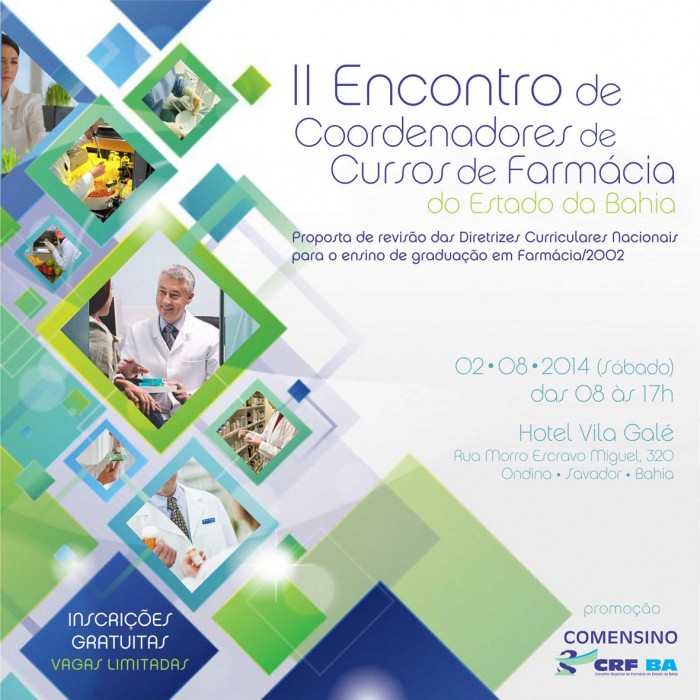 Banner  II Encontro de Coord de Cursos de Farmácia