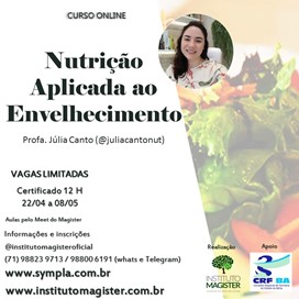 Cards para CRF Nutrição